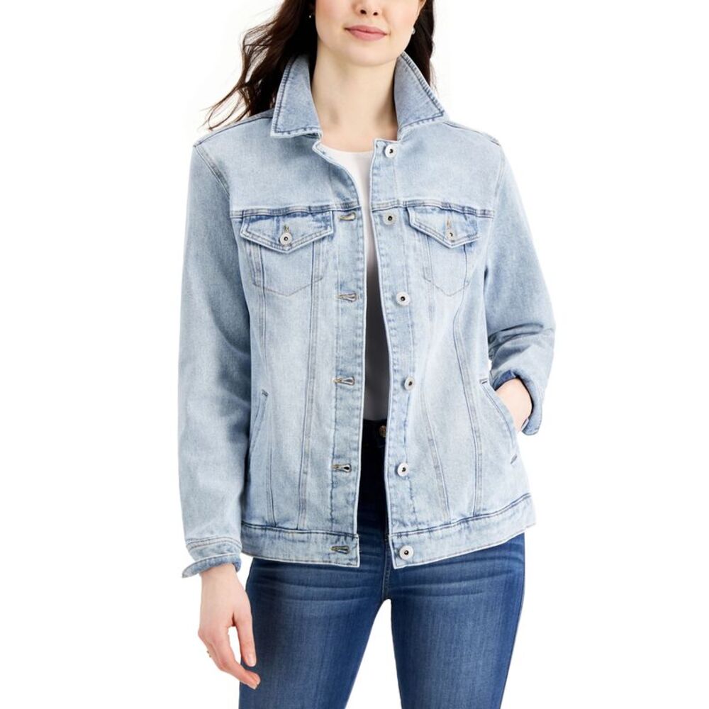 Style & Co Denim Trucker Jacket